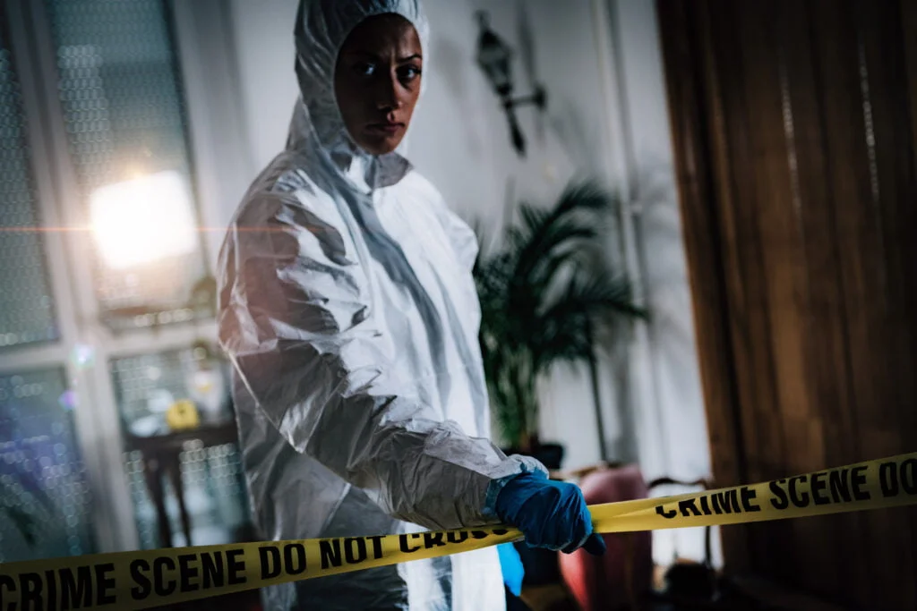 Portrait of a Crime Scene Investigator